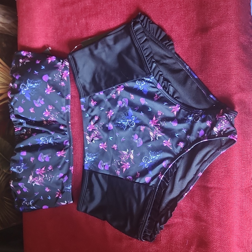 Trick fairie high waisted swim bottoms